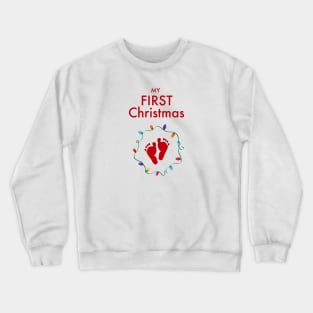 My first Christmas Crewneck Sweatshirt